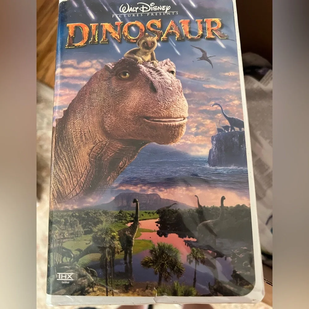 Disney Dinosaur VHS with Vibrant Cover Art